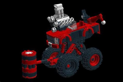 LEGO MOC Harley Quinn Monster Hammer Truck by samgollan | Rebrickable ...