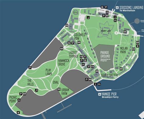 Governors Island With Images Island Map Island Tours