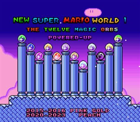 New Super Mario World 1 The Twelve Magic Orbs Powered Up Screenshots