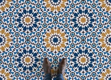 Moroccan Pattern Vinyl Flooring Moroccan Pattern Pattern Vinyl Flooring Tile Effect Vinyl