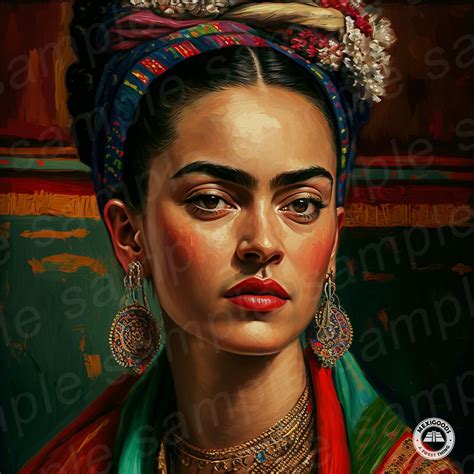 Frida Kahlo Mexican Art Print Mexican Kitchen Decor Mexican Decor ...