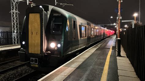 British Rail Class 350 117 3501 Unit Number 350117 Siemens Desiro