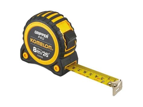 Measuring Tape Komelon Gripper ™ Measuring Tape 8m26ft 25mm Width