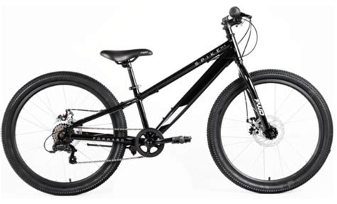 Велосипед Forward Spike 24 D (11, черный/серебристый, 2023) купить в Минске