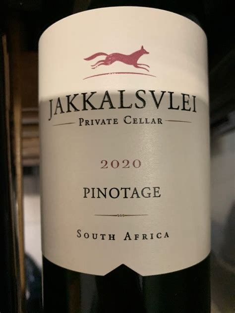 2021 Jakkalsvlei Private Cellar Pinotage Rosé South Africa Western