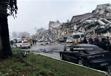 Kahramanmaraş merkezli depremin 2 günü Anadolu Ajansı