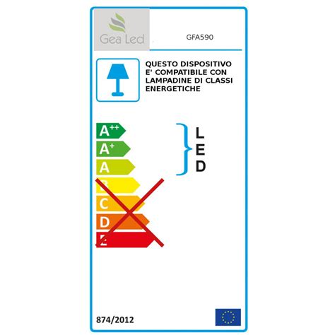 Spot encastrable en plâtre Gea Led