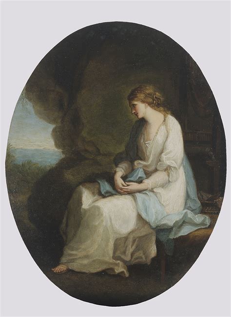 Calypso Contemplating The Departure Of Ulysses Spencer Museum Of Art