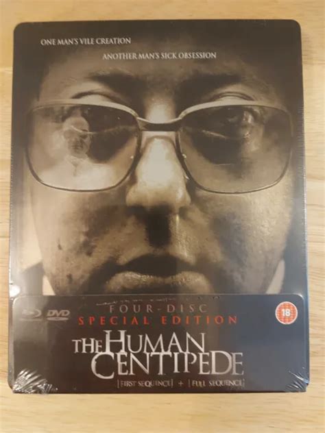 The Human Centipede First Sequence Full Sequence Blu Ray Dvd Disc