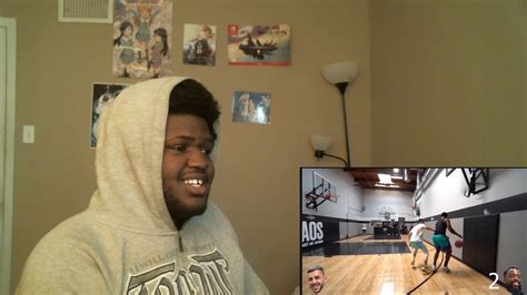 Cash Is At A Disadvantage Cash Vs Brawadis 1v1 Rivalry Basketball