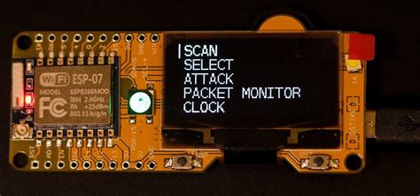 Wifi Deauther Bad Usb Watch V Esp Atmega U Programmable