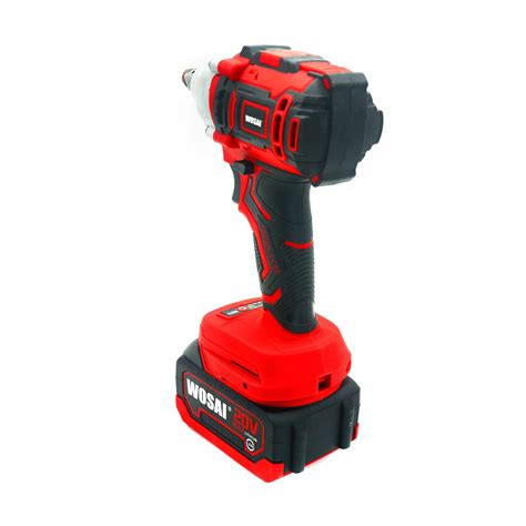 Wosai 20V Adjustable Tool Brushless Cordless Torque Electric Impact