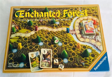 Vintage 1982 Enchanted Forest Board Game By Ravensburger 1924349930