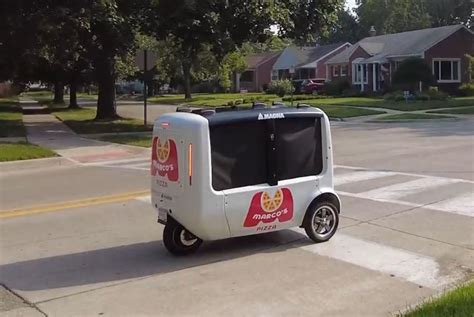 Marcos Pizza Working With Magna On Last Mile Robot Delivery Services