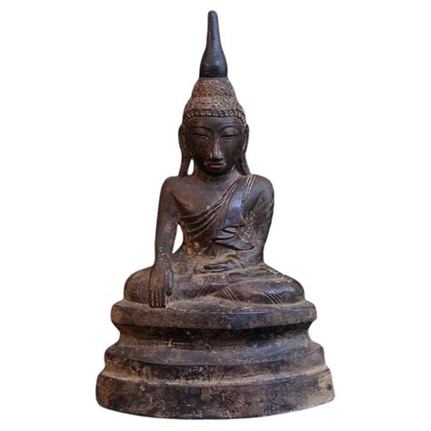 Antique Bronze Shan Buddha From Burma Original Buddhas For Sale At 1stdibs