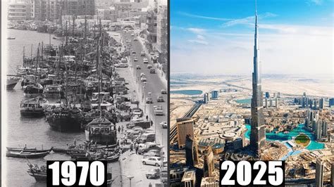 Dubai S Transformation Over The Years Youtube