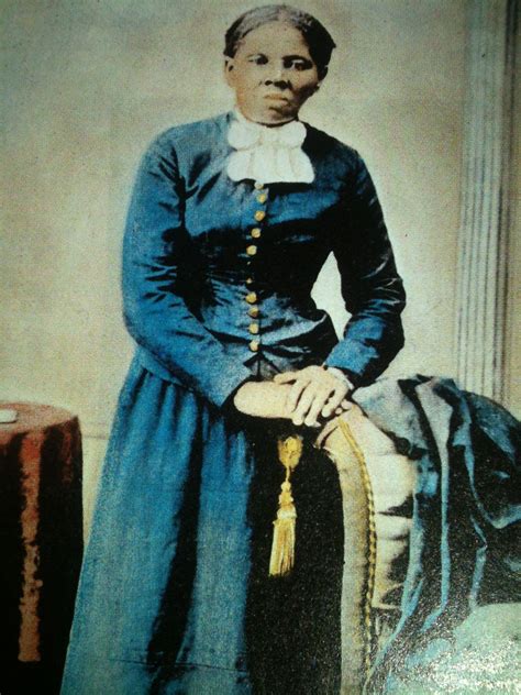 Harriet Tubman Was 40 Years Old When This Photograph Later Hand Tinted