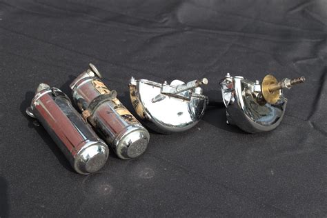 Bonhams Cars A Pair Of Chrome Vacuum Wiper Motors And Chrome Fire