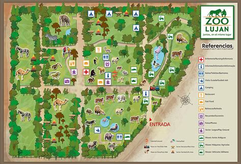 Mapa Del Zoo Luján Zoo Map Zoo Project Rtw Travel Best Graphics