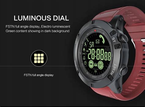 Zegarek sportowy smartwatch WR50 IP67 BT GDN - 8706622445 - oficjalne ...