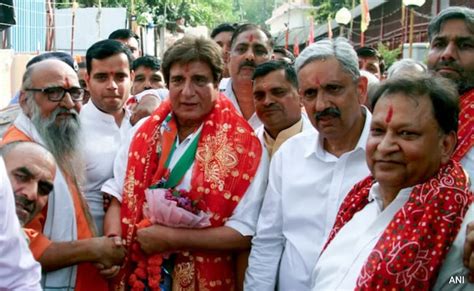 Lok Sabha Elections 2024 Congress Raj Babbar Loses To Bjps Rao