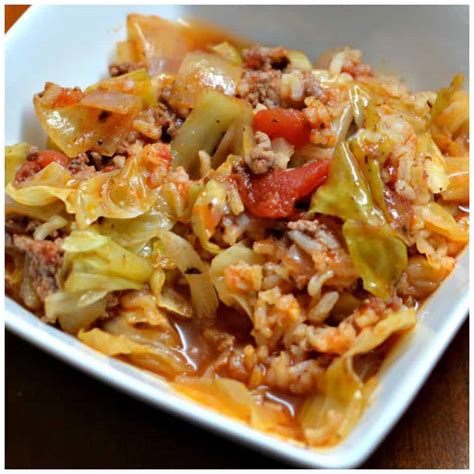 Easy Cabbage Roll Skillet Small Town Woman