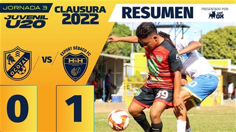 Resumen Cd Ocotal 0 Vs 1 Handh Export Sébaco Fc J3 Cl2022