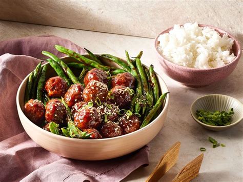 Hoisin Glazed Meatballs Recipe