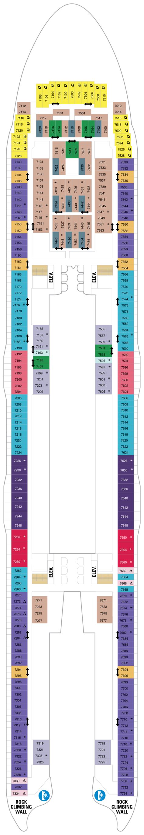 Symphony Of The Seas Deck Plan