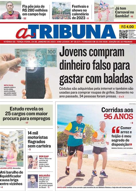 Capa A Tribuna S Bado De Dezembro De