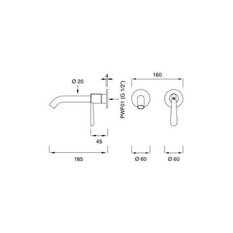 Lutezia Plus Wall Mounted Mixer By Cea Archipro Nz