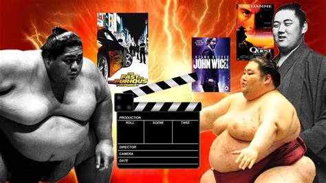 SUMO WRESTLER S IN MOVIE SCENES Played By Pro Sumo Wrestlers Review