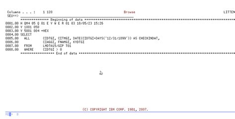 Modernize As Iseries Query Convert To Ibm I Sql Nick Litten Ibm