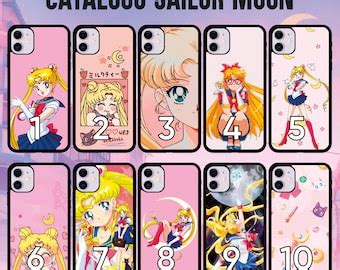 Sailor Moon Phone Case Sailor Moon Decoden Phone Case Manga Phone Case