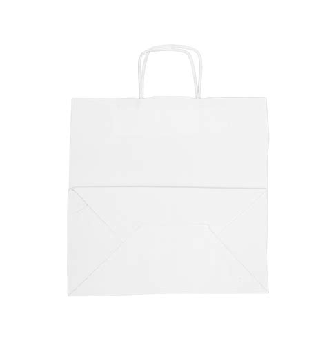 Buste Shopper in Carta Bianca 100g m² 35 18x34cm 25 Pezzi