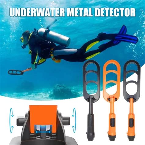 UNDERWATER METAL DETECTOR Metal Finder Pulse Scan Pinpointer HandHeld