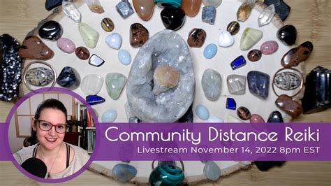 Community Distance Reiki Crystals Malachite Celestite Ametrine