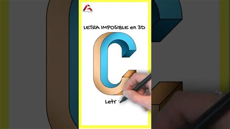 💡 Cómo Dibujar Una Letra 3d Imposible Letra C ️ Tech Company Logos Company Logo Logos