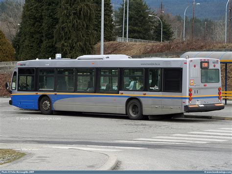 Busdrawings Vancouver Novabus Low Floor Lfs