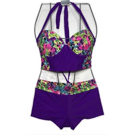 Ripley Bikini Licra Mujer Morado Violeta Gl