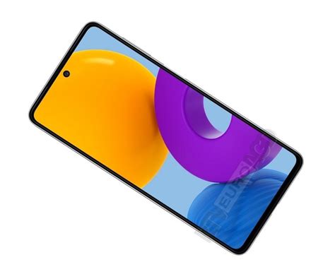 Samsung Galaxy M52 5G в белом цвете появился на рендерах