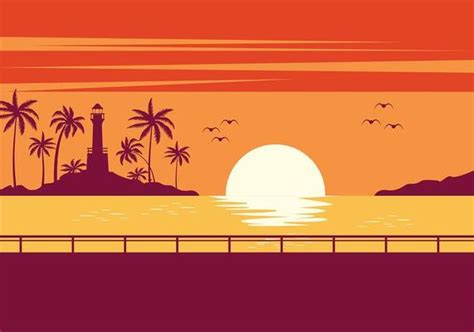 Sunset Sky Vector Art, Icons, and Graphics for Free Download