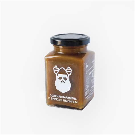 Мягкая соленая карамель с виски и имбирем, Brave Goodies, 290гр ...