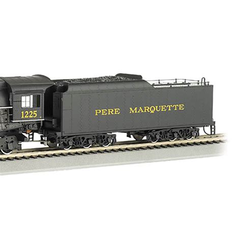 Bachmann HO Scale Pere Marquette 1225 Berkshire Steam Locomotive for ...