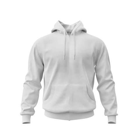 Solid White hoodie for Men - Zakvis