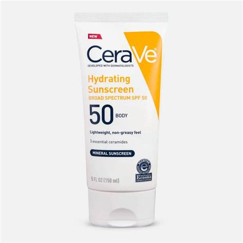 Buy Hydrating Mineral Sunscreen SPF 50 Body in Kuwait | Klinq