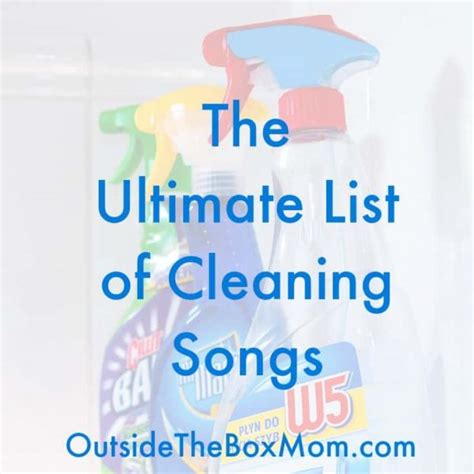 The Ultimate Cleaning Playlist - Working Mom Blog | Outside the Box Mom