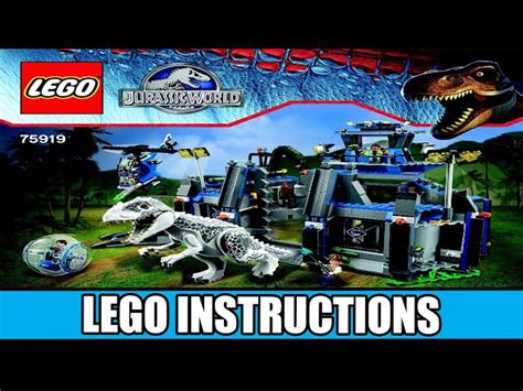 Lego Dinosaur Indominus Rex Set 75919 Lego Dinosaure 4 Ans