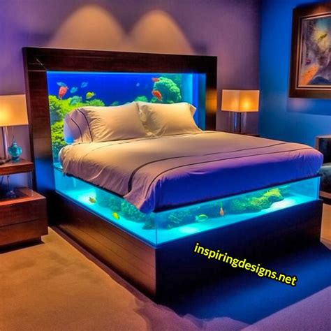 These Stunning Aquarium Beds Let You Sleep with the Fishes, but in a Good Way! | Unique beds ...