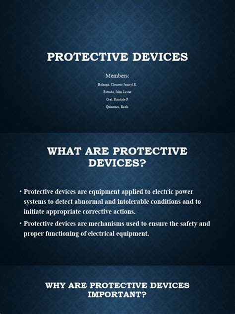 Protective Devices of Electricity | PDF | Fuse (Electrical) | Physical ...